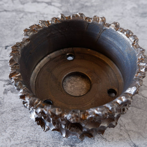 5.5号燻し金彩平鉢427 塊根植物 多肉植物 盆栽 植木鉢 作家鉢 沖縄