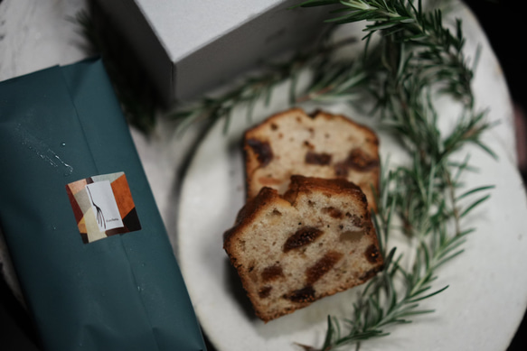 【グルテンフリー】「No.001 イチジク×胡桃」オーガニックケーキ 6枚目の画像