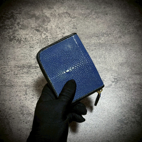 スティングレイ メンズ財布 ミニ財布 ガルーシャ 小銭入れ 黒 ブラック スティングレイ ミニ財布 ガルーシャ メンズ財布 レディス財布
