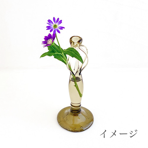 各色あり】おもしろい一輪挿し〈特許公開済み作品です〉 一輪挿し