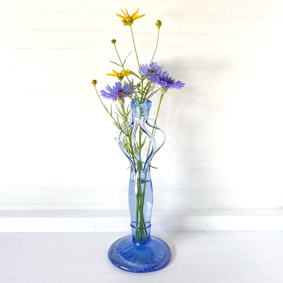 各色あり】おもしろい一輪挿し〈特許公開済み作品です〉 一輪挿し