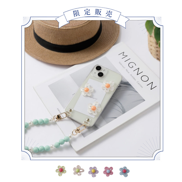 夏　フラワー　スマホケース　ストラップ　クリア　アンドロイド　iPhone 全機種　#mm00001240 7枚目の画像