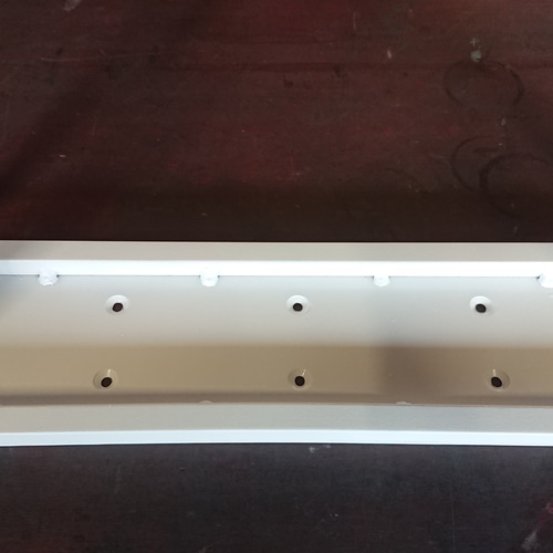 マットブラックでアイアンな角鉄鉄脚♪ 100×400×650mm 日型 2脚