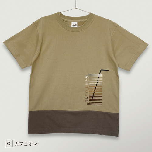 刺繍☆T-shirt／へんなバーコード！？ 6.2oz Tシャツ 440design