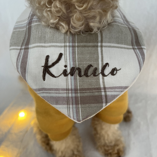 おめかしスタイ〜小型犬・犬用〜【刺繍ネーム入り】 おもちゃ・ペット