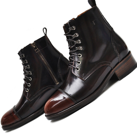 レースアップブーツ メンズ レザーブーツ メンズブーツ ブーツ 本革 大きいサイズ 靴 小さいサイズ 靴 lav 