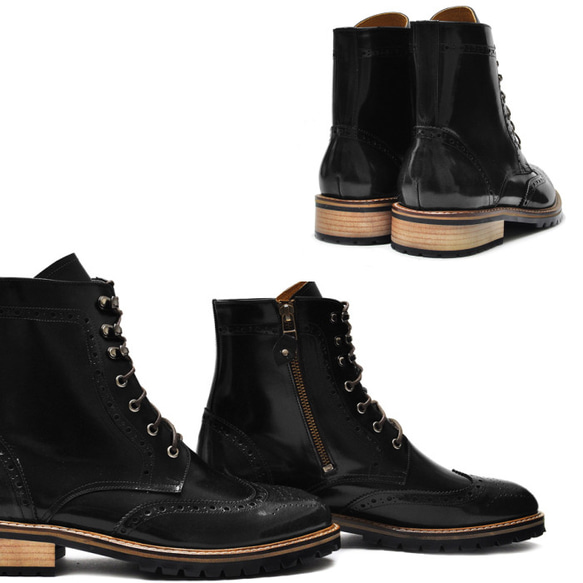 レースアップブーツ メンズ レザーブーツ メンズブーツ ブーツ 本革 大きいサイズ 靴 小さいサイズ 靴 lav 