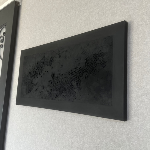 現代アート 80×39㎝ 大きめ モダン 絵画 原画 抽象画 アート