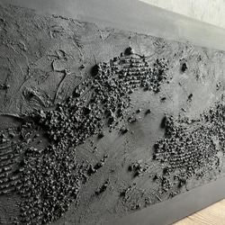 現代アート 40×30㎝ キラキラ 大きめ モダン アートパネル