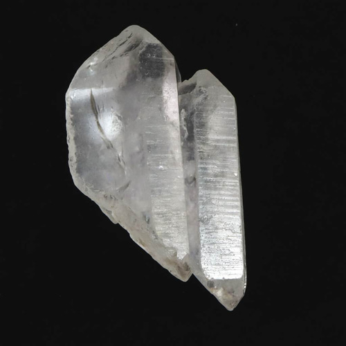 ヒマラヤ産アイスクリスタル ニルヴァーナクォーツ 蝕像水晶