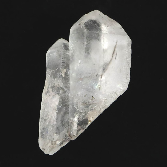 ヒマラヤ産アイスクリスタル ニルヴァーナクォーツ 蝕像水晶