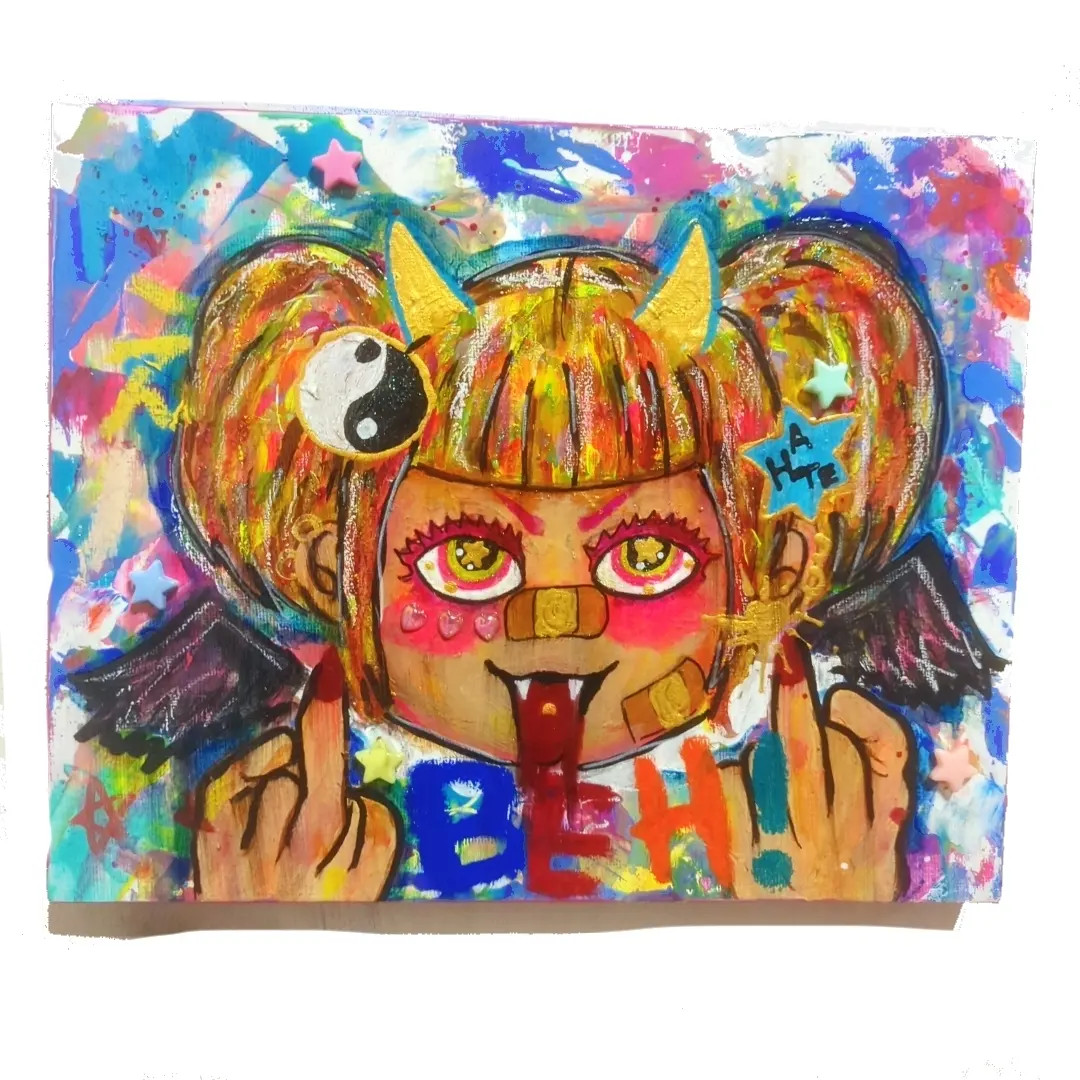 一点物イラストアート✦SALE✦】Scarry night 【公式通販】