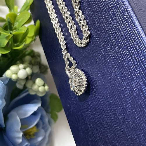 ダイヤモンドネックレス K18 新品 即発送可能 ネックレス・ペンダント  