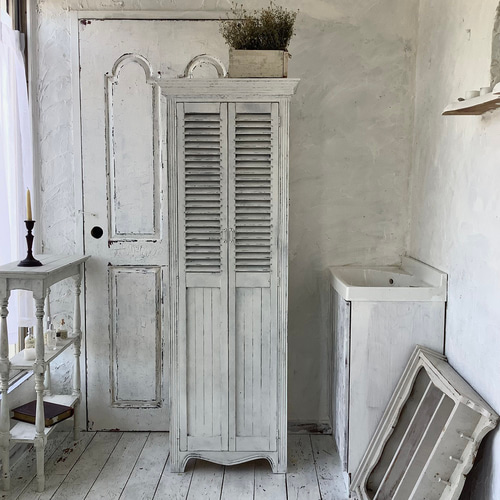 受注製作】スリムキャビネット・フレンチカントリー・フレンチ