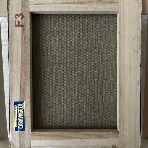 ポップアート原画『過去とグリーン』 （アクリル画、ポスカアート