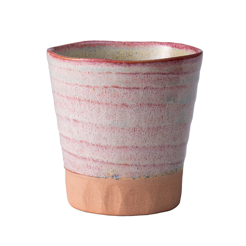 MIN-1081CA 美濃窯変 カップ赤 木箱入【日本製 美濃焼】（陶器 磁器