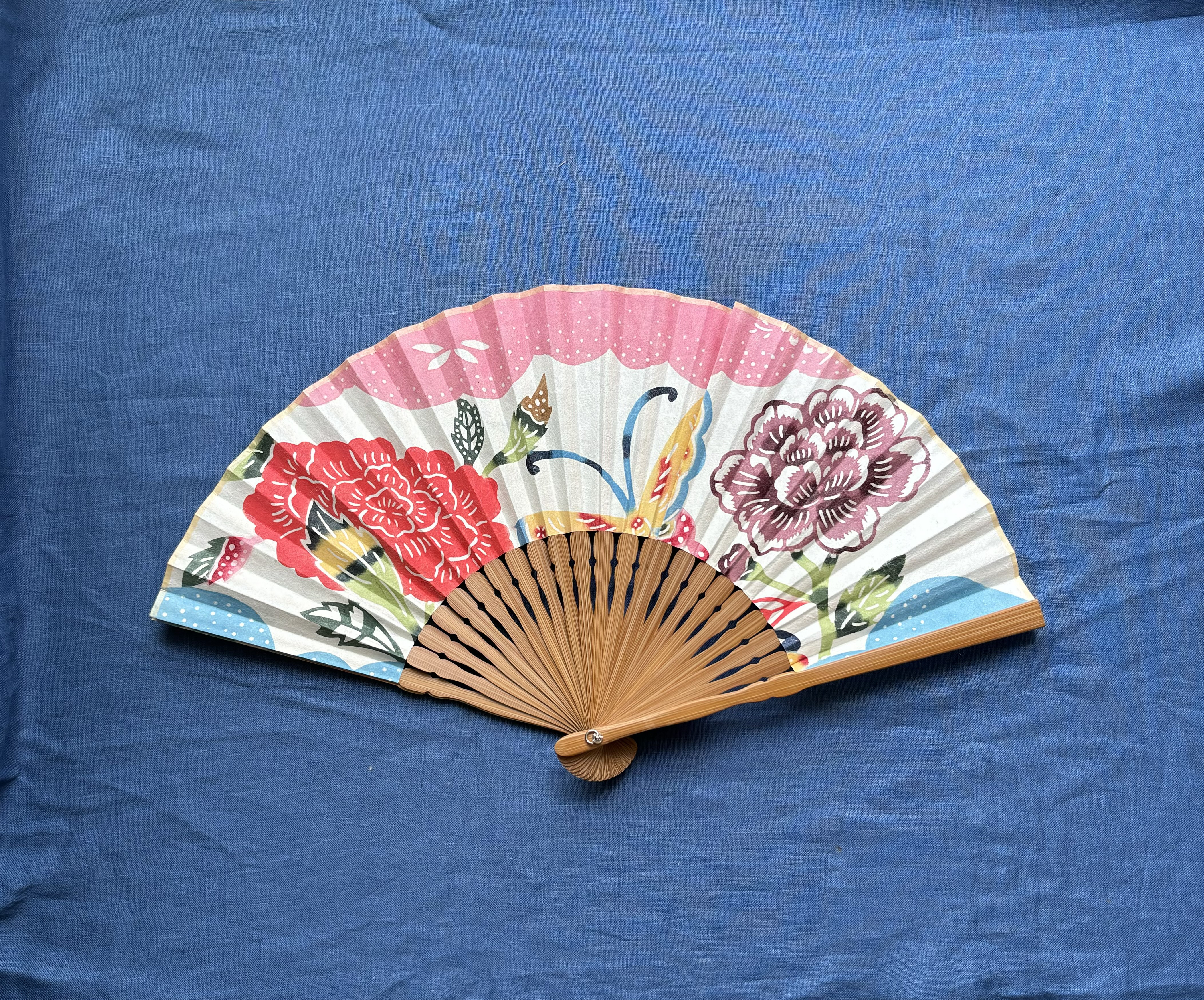 紅型扇子【送料無料】