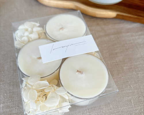 アロマティーキャンドル│3種類の香りセット│ブレンドアロマ