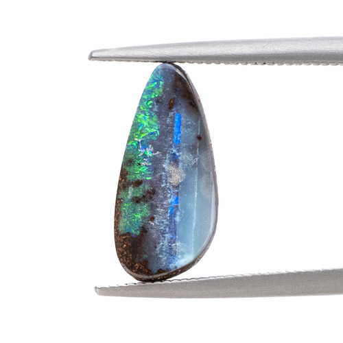 【コレクターズアイテム】ブルーオパール あふれるブルーの光が魅力】ボルダーオパール 1.95ct 天然石