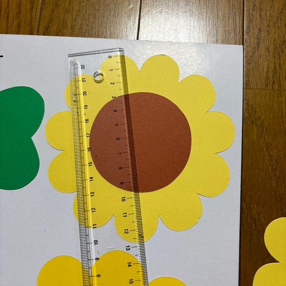 壁面飾り【ひまわり③】 花 7月8月 保育教 …