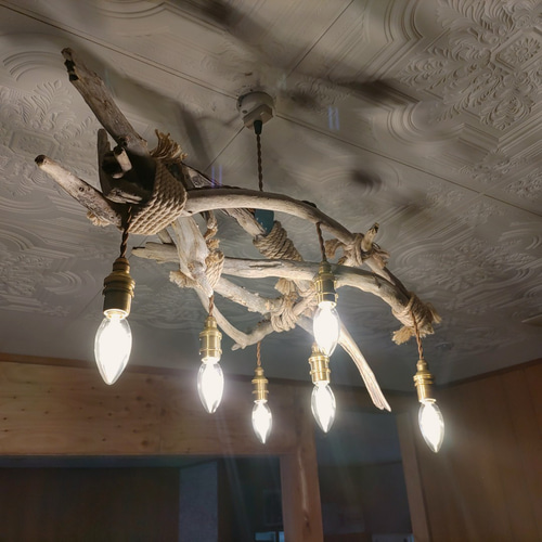 流木のペンダントライト 706 照明 おしゃれ リビング用 ダイニング