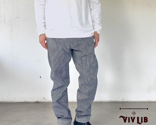 【最終価格】BOWWOW ヒッコリーデニムパンツ TAKUYA∞着用 8d63e38d9246a4b41d77fe6657b9f8