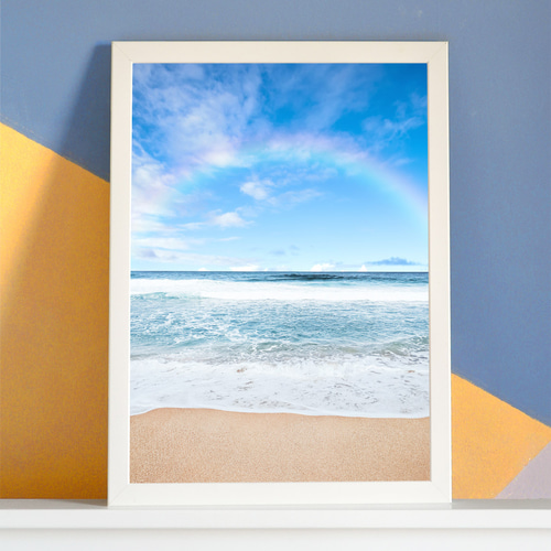 目玉商品！砂浜！海！綺麗！B1サイズ◇送料無料◇BIGな可愛い