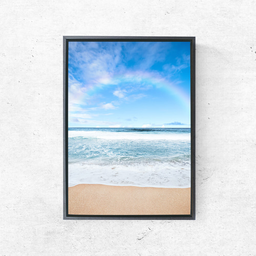 砂浜！海！綺麗！B1サイズ◇送料無料◇可愛いインテリアポスター