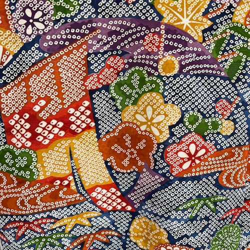 着物リメイク 1点もの【正絹ヴィンテージ着物】アロハシャツ【可愛い総