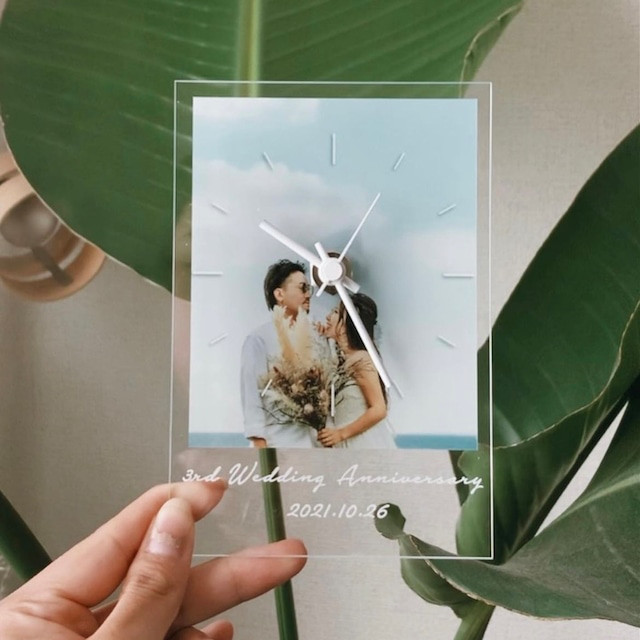 【思い出の写真で】写真入り時計