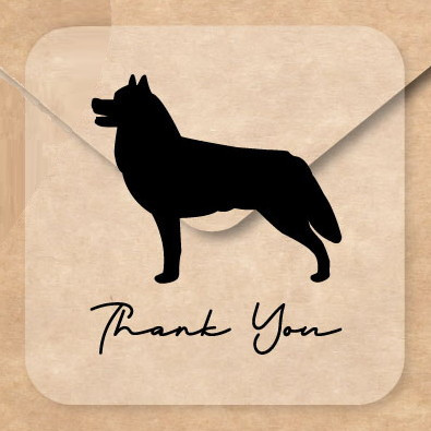 シベリアンハスキー_ペットシルエットお名前シール_犬グッズ_名入れ_PET-TEP_ENT_050_129        Ω