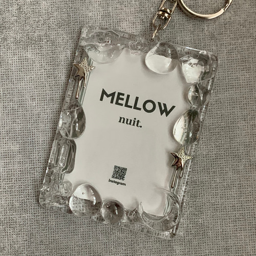 ちえ様オーダーページ【B8トレカキーホルダー】硬質ケース 『 melt 