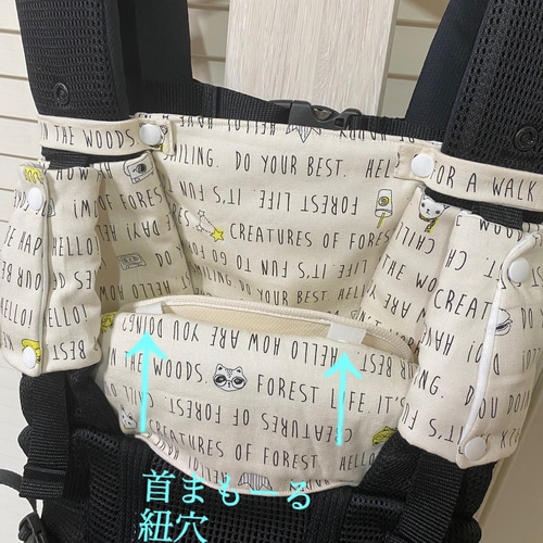 抱っこ紐　アップリカ　ラクリス　首周り　よだれカバー　生地一覧　ハンドメイド 生地変更可能】 ✨人気商品✨アップリカ ラクリス専用よだれ