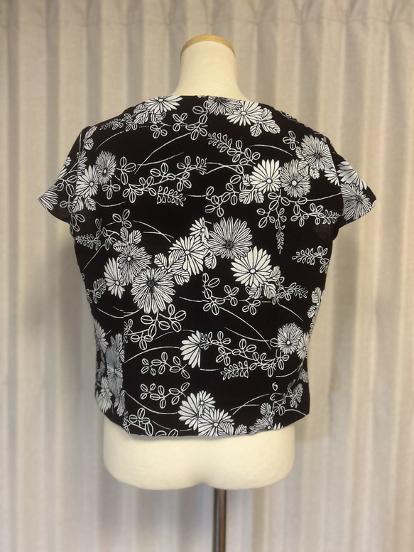 浴衣リメイクブラウス夏！綿 4枚目の画像