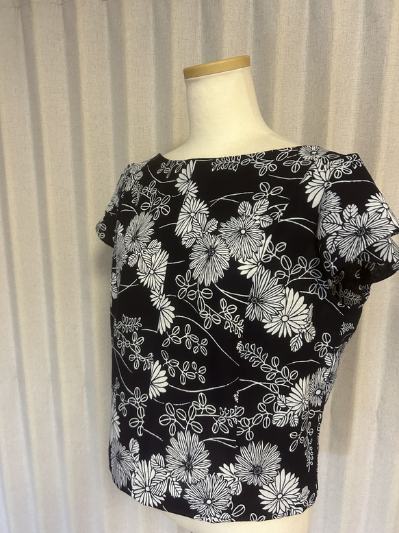 浴衣リメイクブラウス夏！綿 2枚目の画像