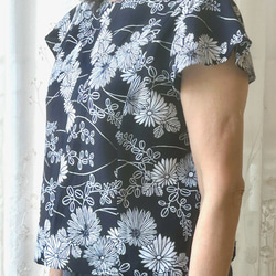 浴衣リメイクブラウス夏！綿 6枚目の画像