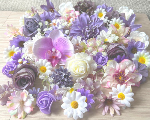 0704-08 造花 花材 花パーツ アーティフィシャルフラワー