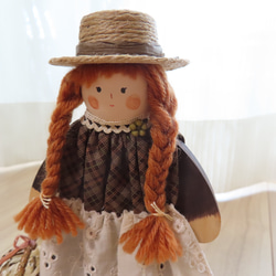 ハンドメイド　ウッデンドール　ヴィンテージドール　木製ドール 934411e3b38bea69277942ee8e15d2