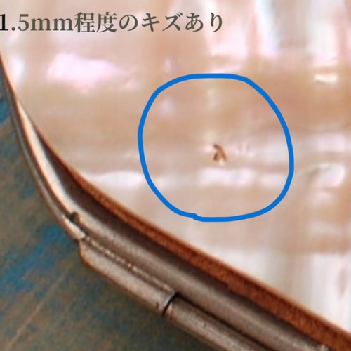 古いマザーオブパールのコインパース がま口 フランスアンティーク