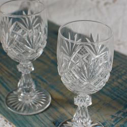 ガラスのボンボニエール ニワトリ クリア 透明 フランスヴィンテージ