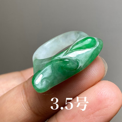 着物　翡翠ブローチ　天然翡翠保証 K18在銘 765 受注制作 天然 高氷種 陽緑 本翡翠 k18金ゴールド