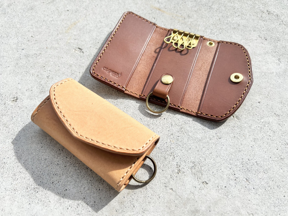 三つ折りキーケース 4連 キーケース closer-okinawa 通販 18005532