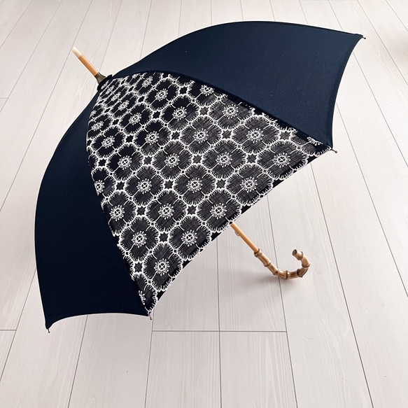 ☆限定オーダー制☆ミナペルホネンタンバリン日傘（ベージュ）