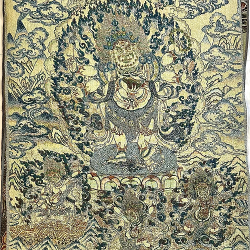 希少】時代物 唐卡 唐物 仏様 希少】時代物 唐卡 唐物 仏様 希少