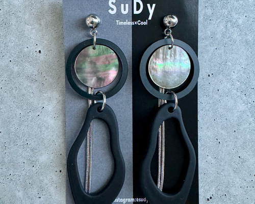 NEW!2wayニュアンスシェルピアス／サージカルステンレス 楽天市場