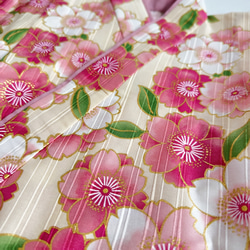 【即納可】小さなこどものベビー袴/さくら×クリーム【セパレート】 5枚目の画像