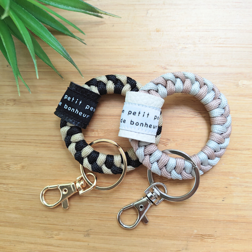 リングストラップ スマホストラップ キーホルダー パラコード パラ