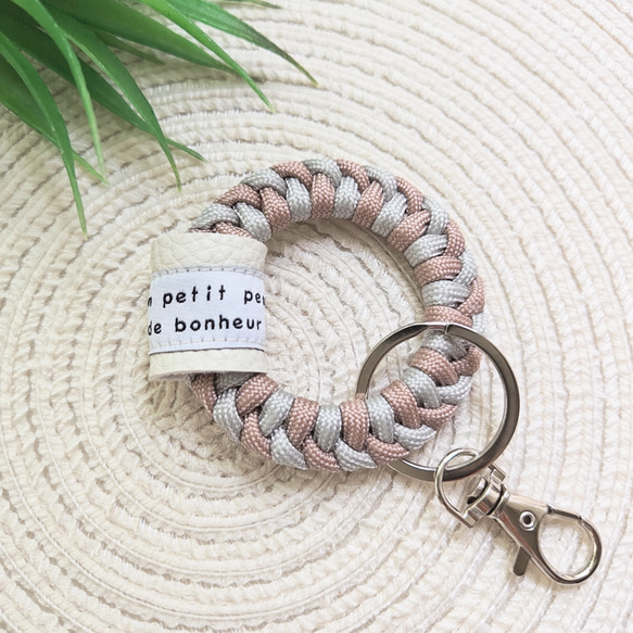 リングストラップ スマホストラップ キーホルダー パラコード パラ