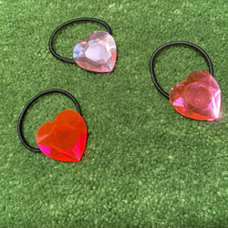 新色追加！ 大きなハート ヘアゴム 10個セット ヘアゴム スーパー