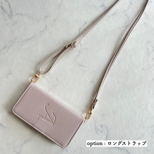 期間限定価格♡全機種対応 イニシャル入り 高品質レザー使用 手帳型